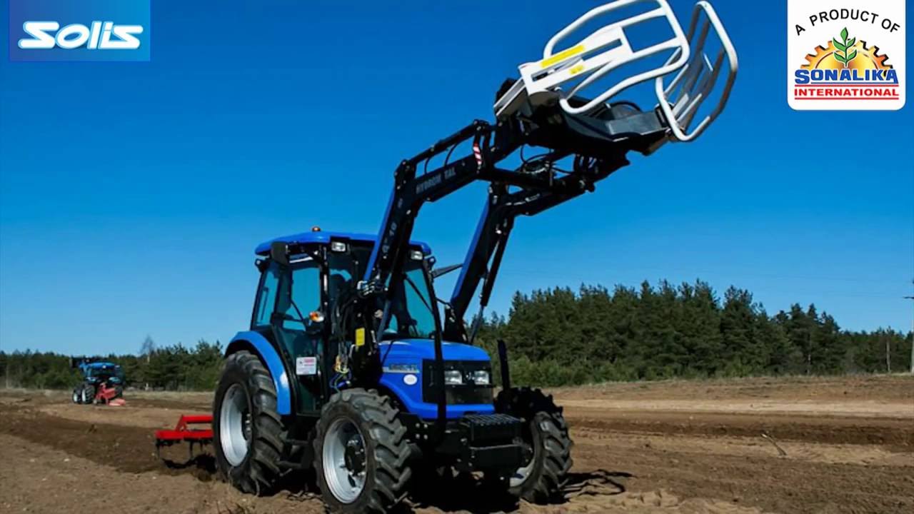 Solis 90 working in Irish Conditions HD