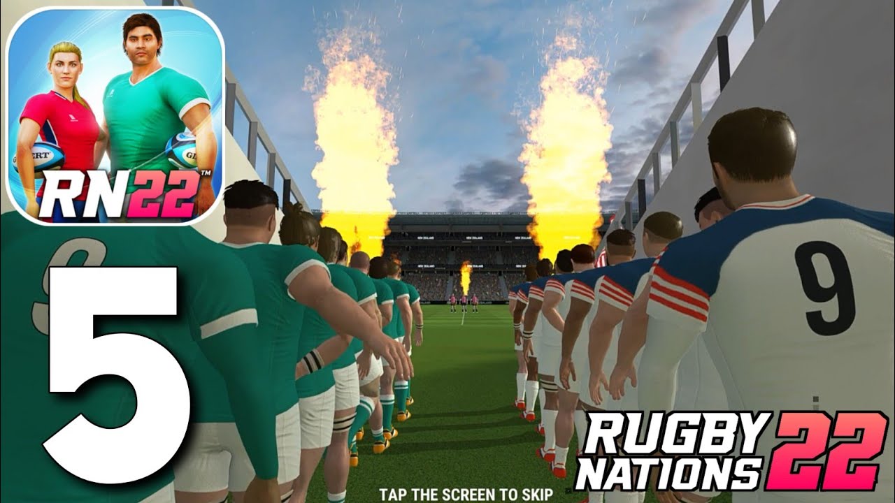 Rugby Nations 22 - Gameplay Walkthrough Part 5 - World Cup (Android, iOS)