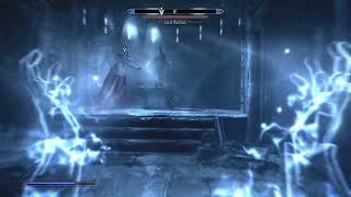 High-level Restoration Mage vs Castle Volkihar (Skyrim)