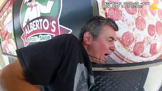 He Throws a Sandwich at a Cop, Then Instantly Regrets It