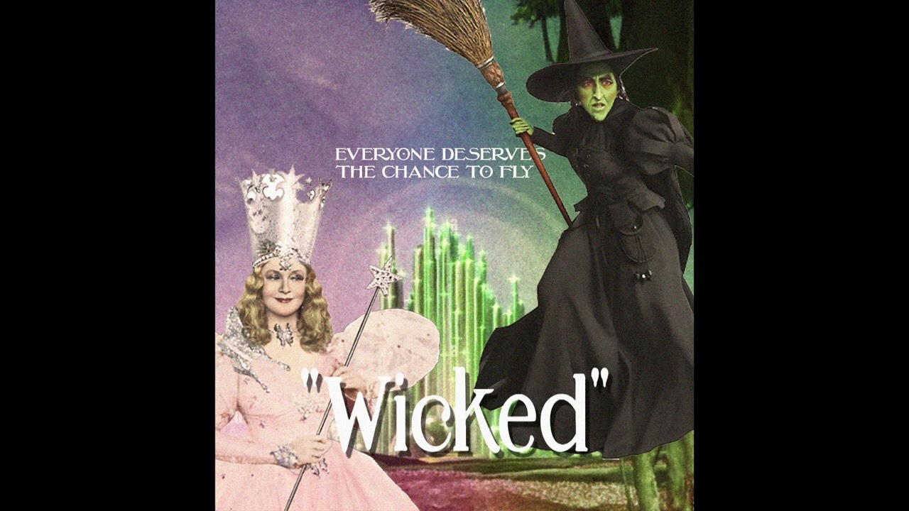 What is this feeling but it's Glinda and Elphaba from the MGM movie