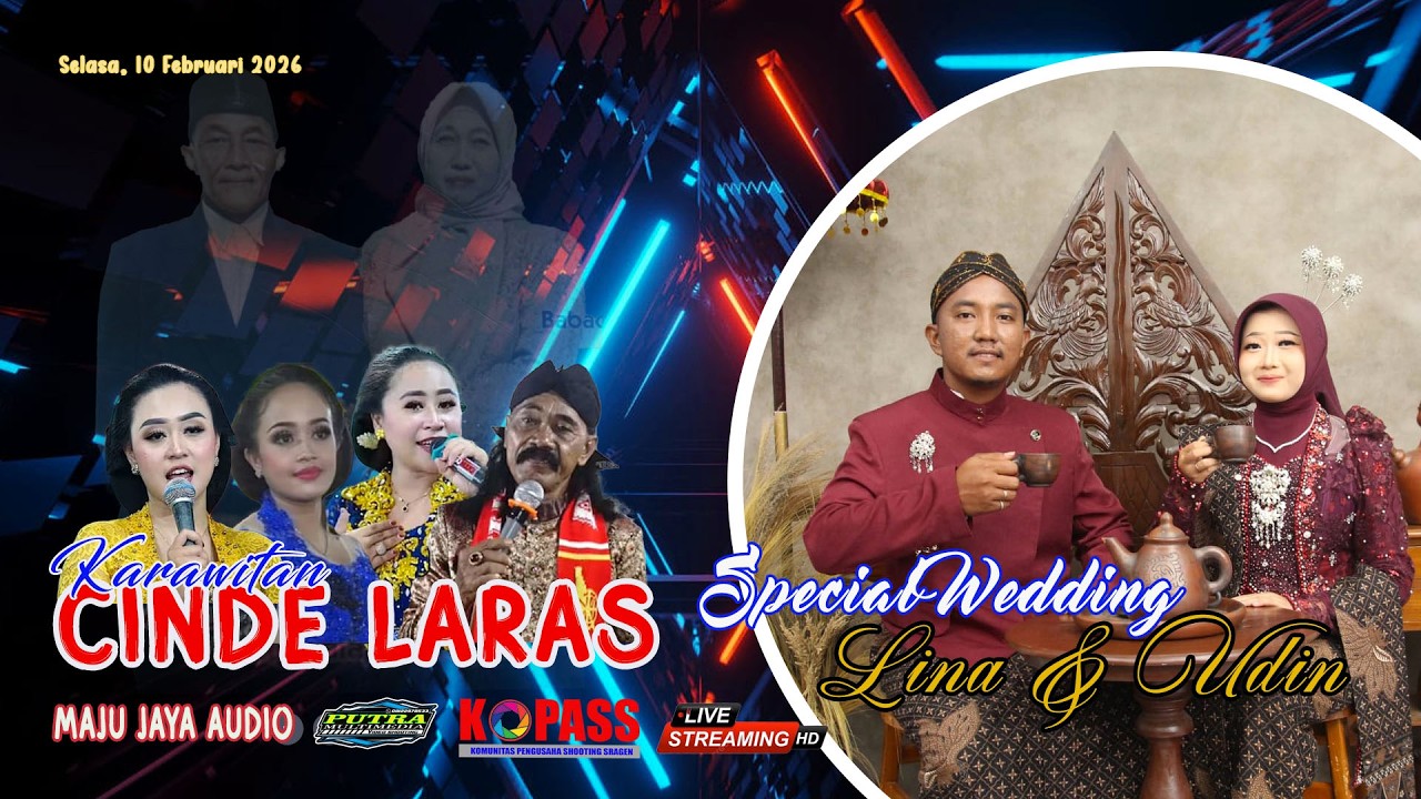CINDE LARAS//WEDDING LINA & UDIN//MAJU JAYA AUDIO
