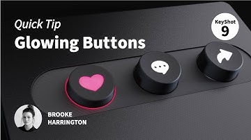 KeyShot Quick Tip - Glowing Buttons
