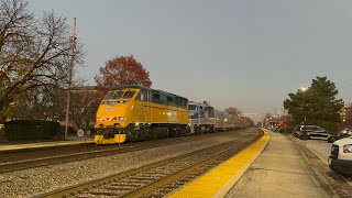 Celebrity Metra Evening Rush Hour at Glen Ellyn 11-9-22 Profile