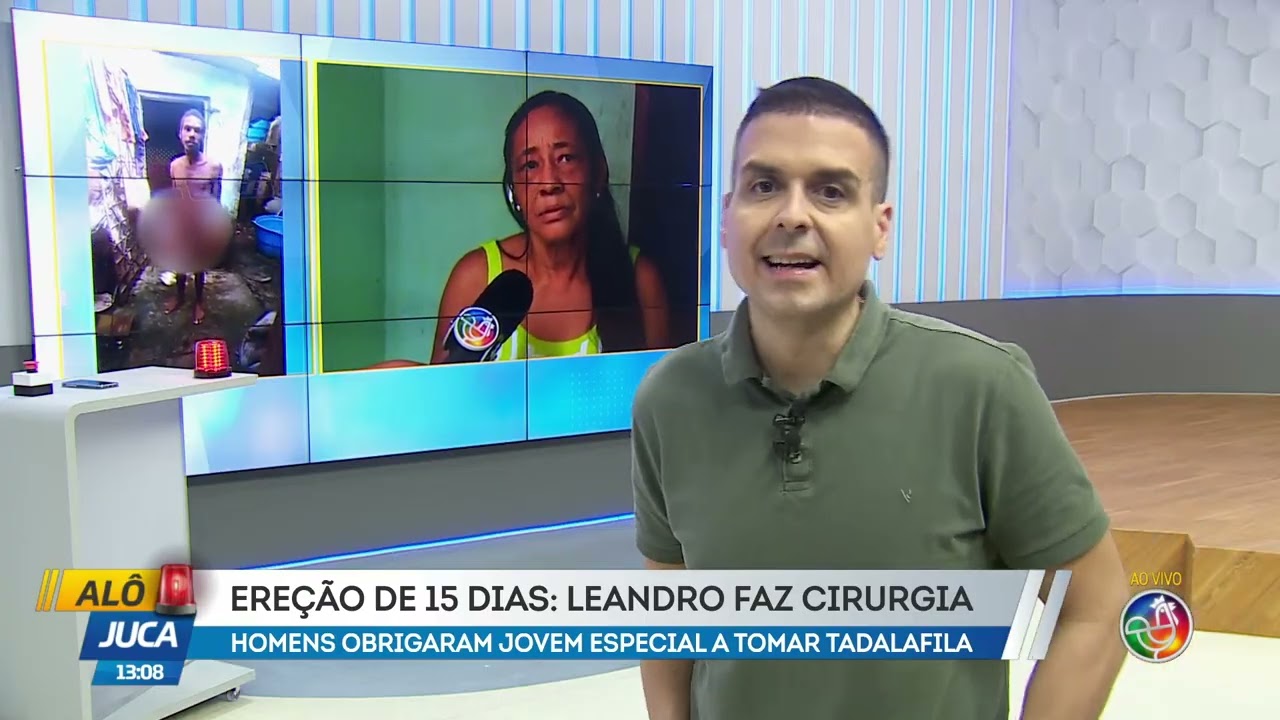 Ereção de 15 dias: Leandro faz cirugia | ALÔ JUCA | TV ARATU