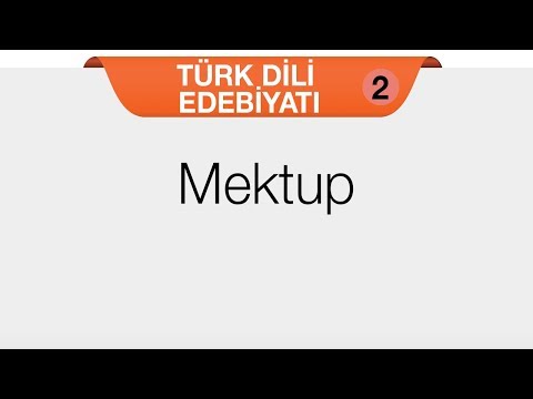 Mektup / E-Posta - Mektup