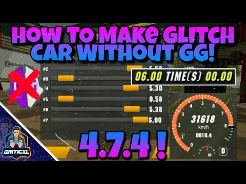 HOW TO MAKE GLITCH CAR WITHOUT GAMEGUARDIAN! in Car Parking Multilayer 4.7.4