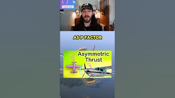 Asymmetric Thrust (P Factor) Basics Explained Simply #aviationlovers #avgeek #airplane