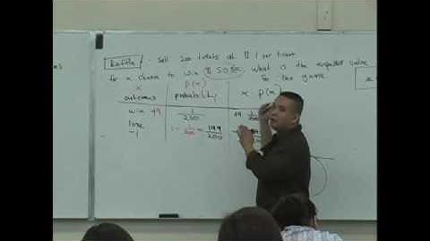 Daniel Judge- Statistics Lecture 9 (part 6)