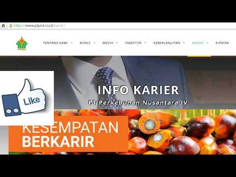 Lowongan Kerja Resmi BUMN PTPN 