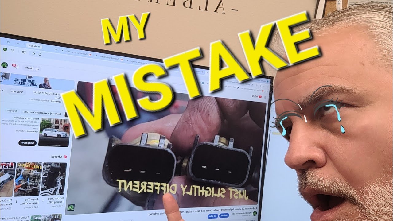 Не повторяйте моей ошибки с масляным радиатором двигателя Pentastar 3.6 V6!