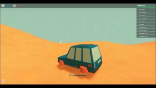 Roblox / Hovercar Experiments / This Is Hard To Drive..