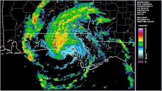 2018 Alberto - Eglin Air Force Base, FL Radar Animation (HD 1280x720)