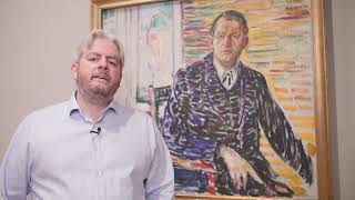 In Detail: Edvard Munch, Self-Portrait in the Clinic (1909)