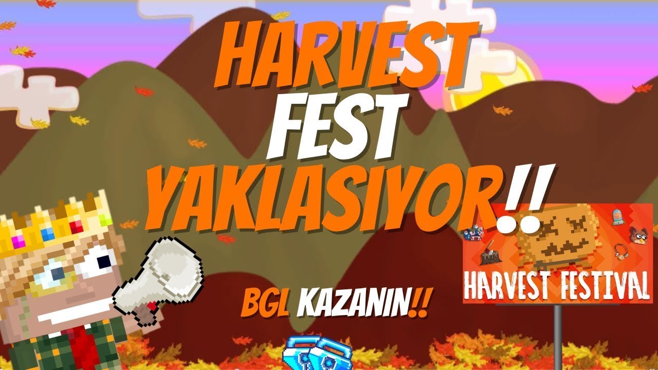Harvest Fest De Nasıl Zengin Olunur➤ Growtopia Türkçe
