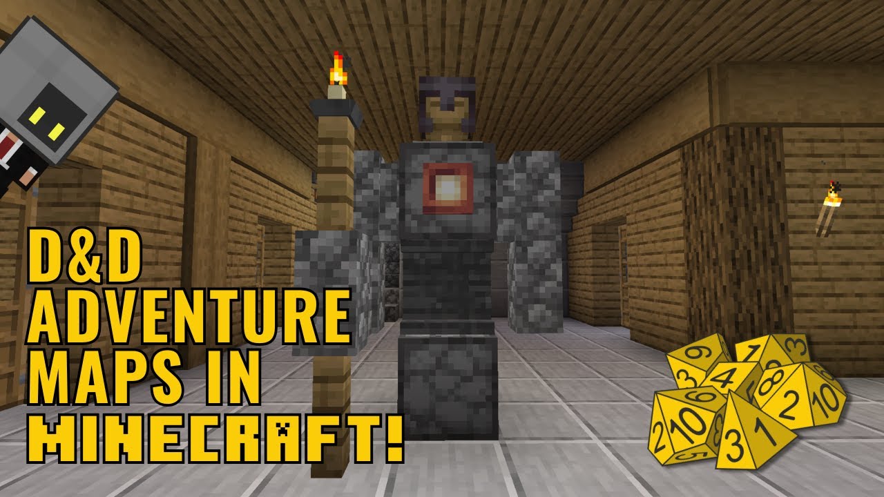 I Made A D&D Map In Minecraft - YouTube