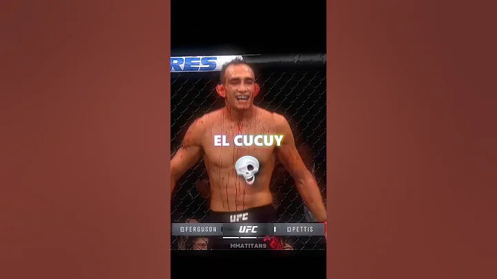 The moment Tony Ferguson BECAME El Cucuy 💀😈