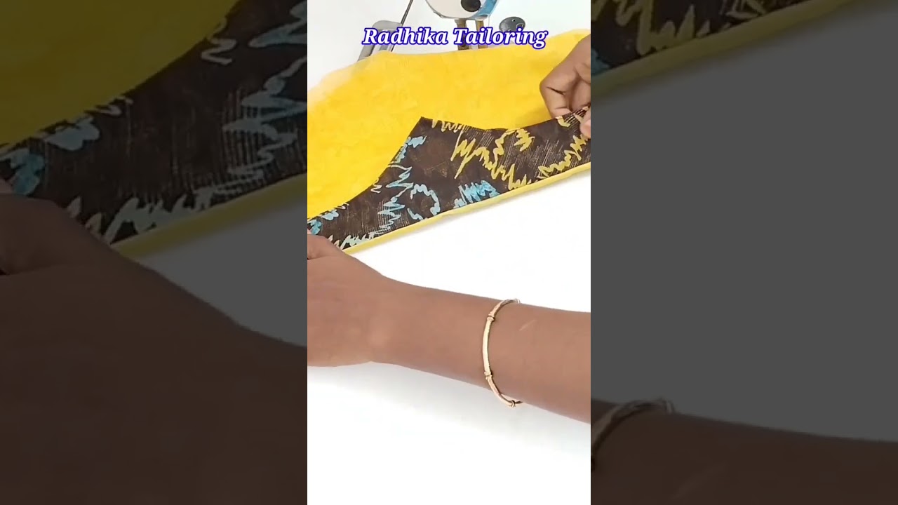 simple blouse designs for beginners#@radhikatailoring 