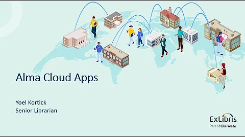 What are Cloud Apps and how to use them in Alma