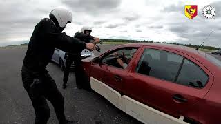 Policie ČR: Školíme se na PIT manévr - neboli násilné zastavení vozidla