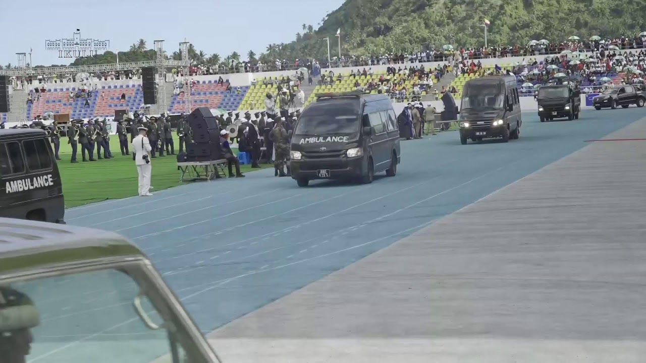 MHE. RAIS DKT. SAMIA MGENI RASMI SHEREHE  YA MIAKA 50 YA UHURU WA UMOJA WA VISIWA VYA COMORO