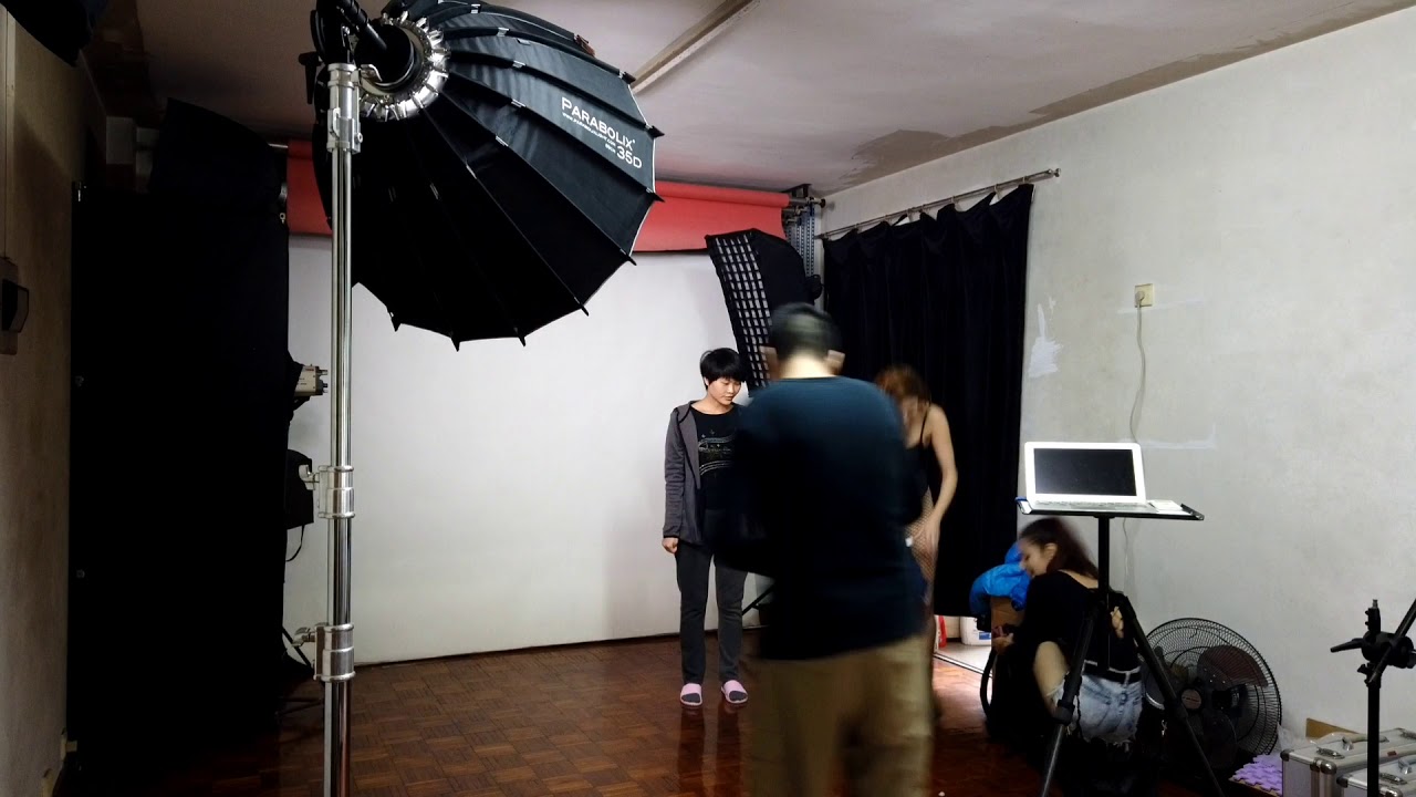 Photographer Ken Tam | behind the scene | Model test shoot | Zhuhai China