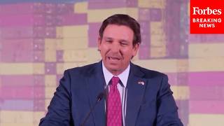 Ron DeSantis Touts Florida's Role In Caribbean At Maritime And Ports Forum In Miami