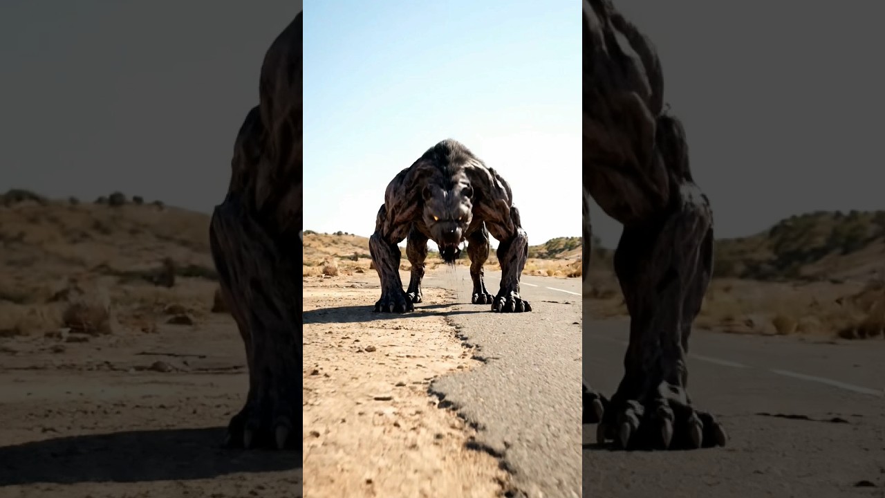 This Monster Dog  😱 😱