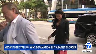 Megan Thee Stallion wins civil defamation trial against blogger