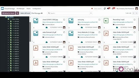Odoo Cloud Storage Solutions v18 by faOtools overview