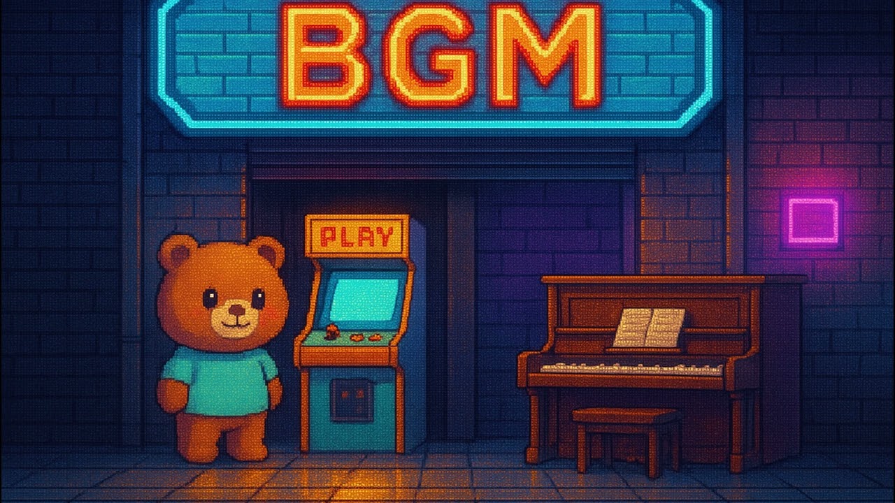 8-bit retro gaming BGM 5 (1 hour)