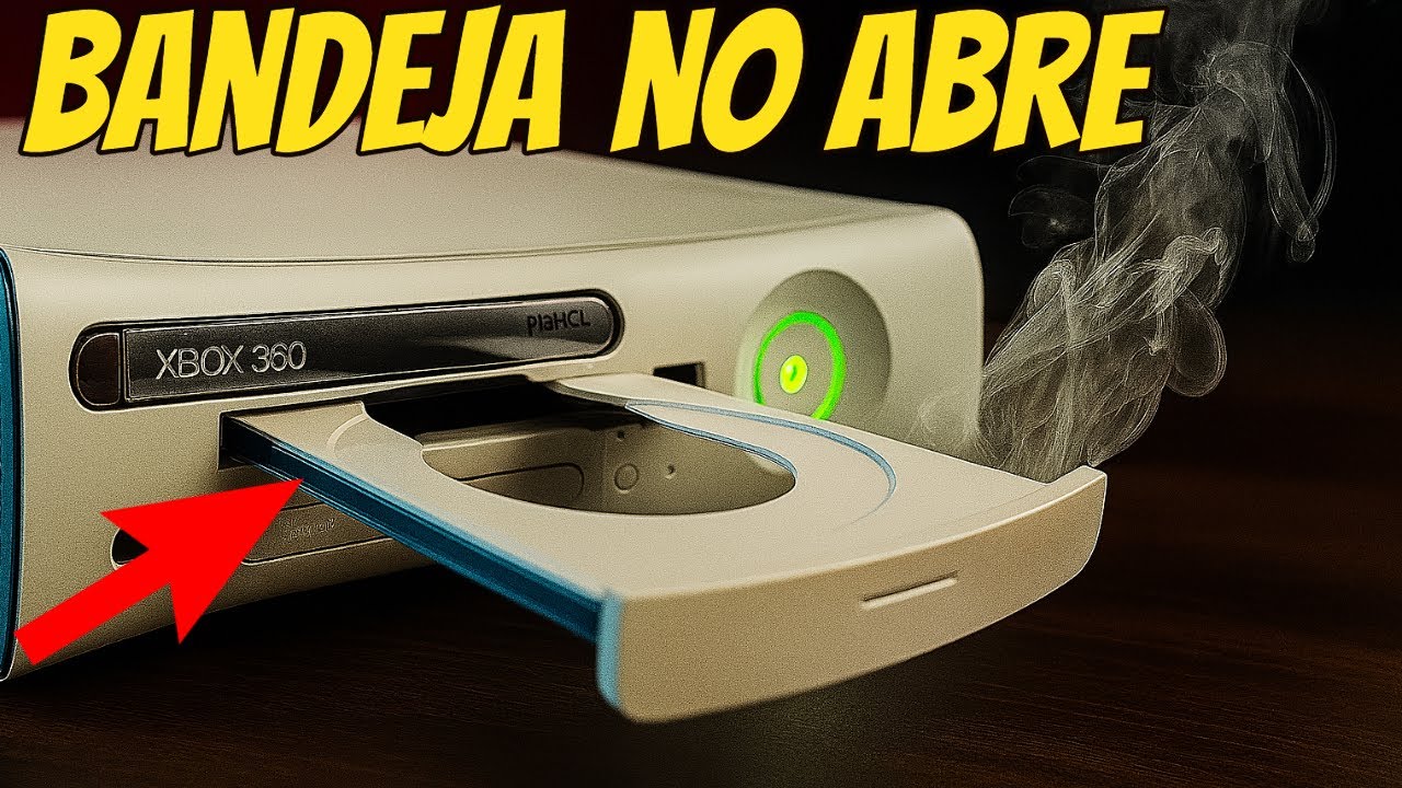 Xbox 360 FAT No Abre la Bandeja de Disco // ✅ Reparación Paso a Paso Fácil y Rápida
