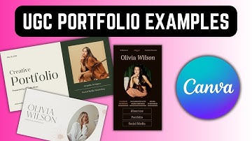 UGC Portfolio Examples - Breaking Down 9 UGC Canva Portfolios