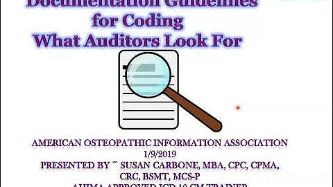 Documentation & Coding | What auditors look for
