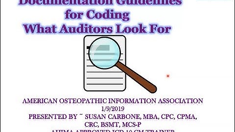 Documentation & Coding | What auditors look for