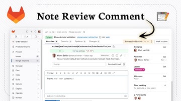 Commentaar geven op code in GitLab (Review Insert)