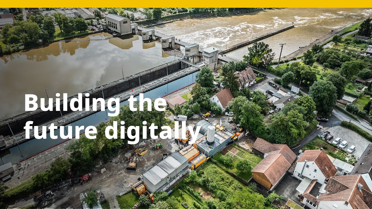 Digital precision at the Hessigheim Lock | BAUER Spezialtiefbau GmbH