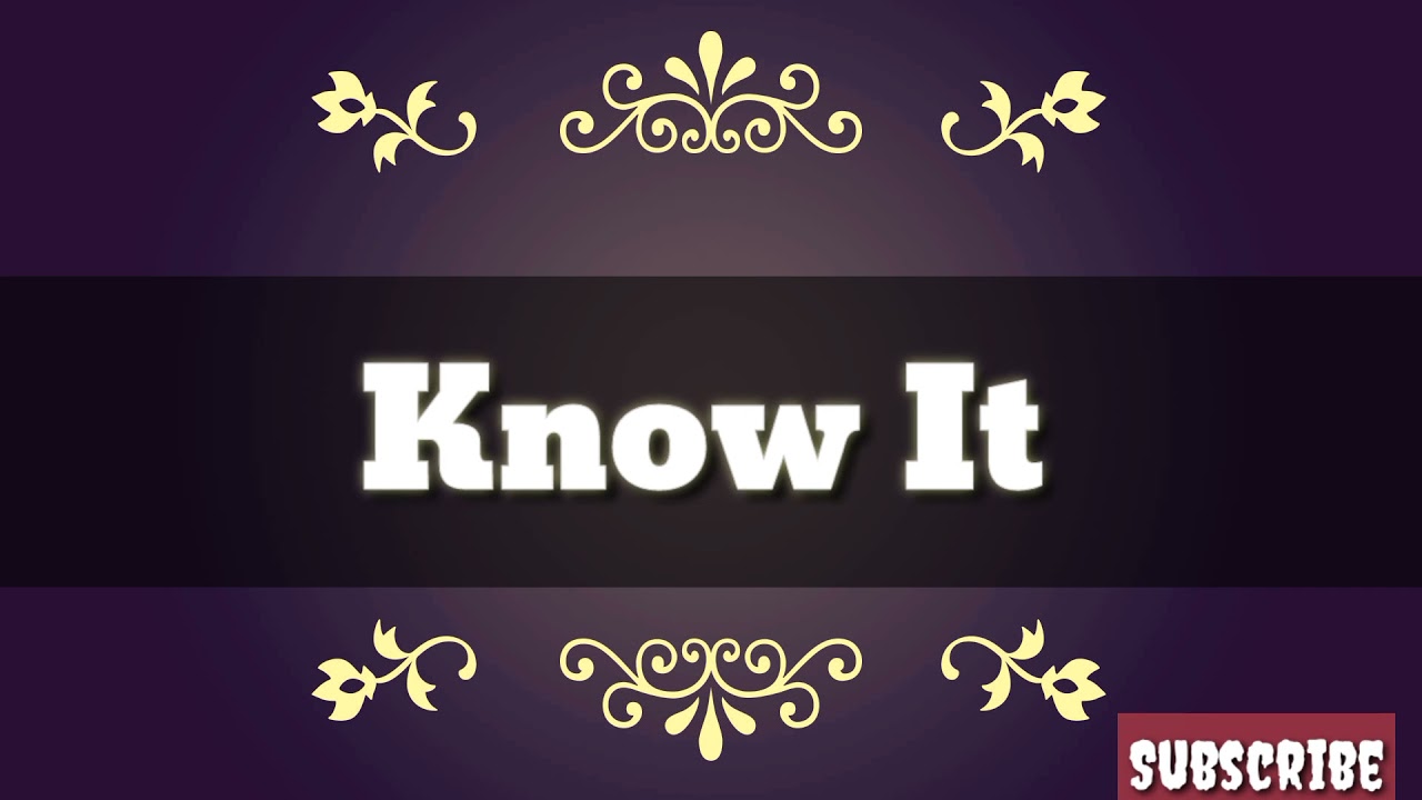 Introducing Know It || The online channel || study to the point.