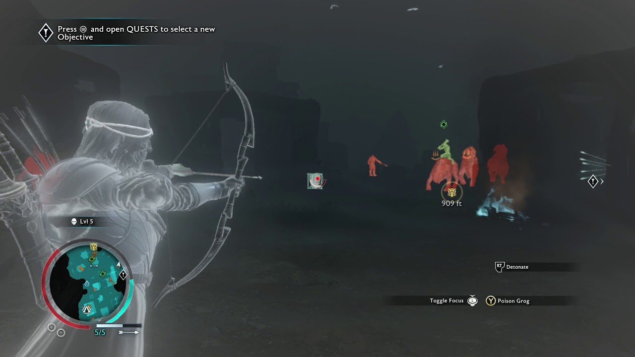 Middle Earth Shadow of War Unlock Caragor Rider Defeat Captain YouTube