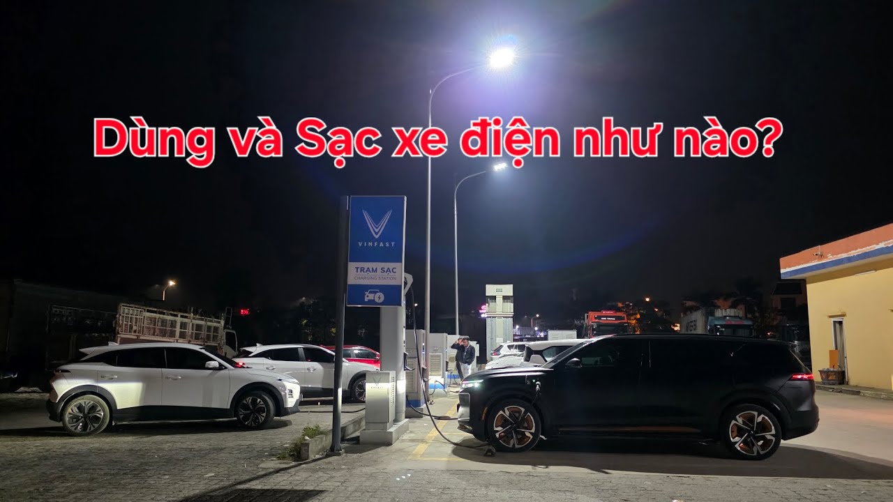 Kinh nghiệm sạc, dùng pin VF9 | 