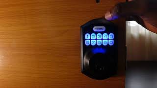 TEEHO Door Lock — How to Set Code