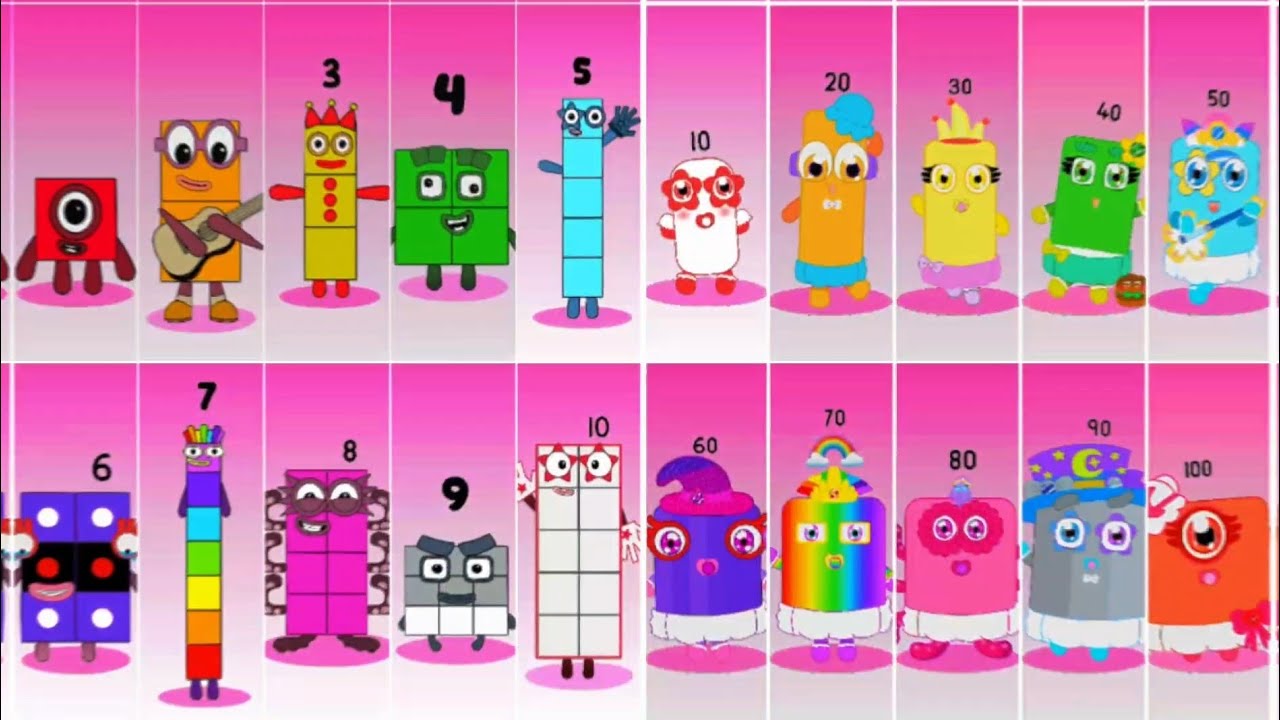 Incredibox Numberblocks 1to10 VS 10to100 | Compilation Incredibox 