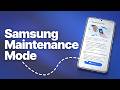 Do this before taking your Samsung phone to get fixed (Maintenance Mode)