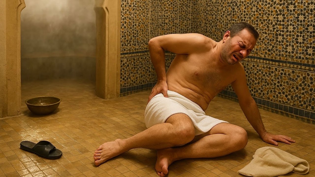 صرح القانون الحلقة 11 :  واقعة السقوط داخل حمام عمومي