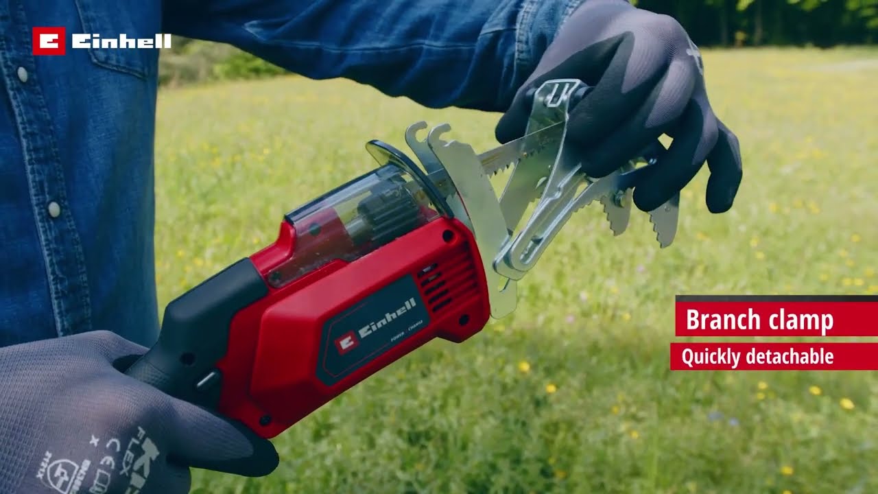 Einhell Coupe-Branches Sans Fil GE-GS 18/150 Li-Solo Power X-Change - Lame 150mm, Sans Batterie