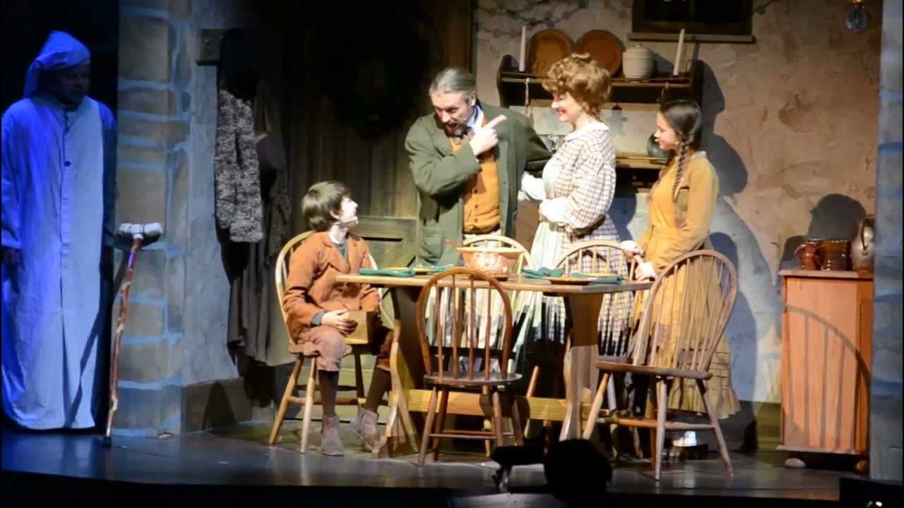 Harper Brady as Tiny Tim SDC 2012 Christmas Together