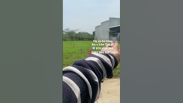 ĐẤT THỔ CƯ,HẺM XE HƠI,THỊ XÃ GÒ CÔNG,TIỀN GIANG @ngocnhatruong2279