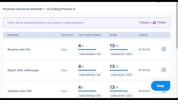 Promises and Array Method JavaScript essentials Js Coding Practice 8 answers| Nxtwave intensive 2.0