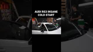 AUDI RS3 Insane Cold Start Sound #shorts