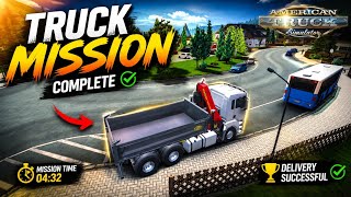 American Truck Simulator | Perfect Truck Delivery Mission Completed! 🚛🔥(No Damage)